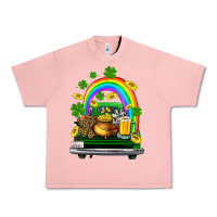 Salmon st patricks shamrock gold beer truck Urban Heavy Tee - FaDigitalArtStudio