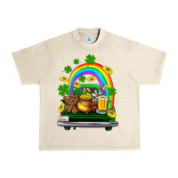 Sandshell st patricks shamrock gold beer truck Urban Heavy Tee - FaDigitalArtStudio
