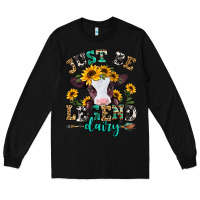 Black just be legend dairy heifer Long Sleeve Tee - Jasminsmagicworld