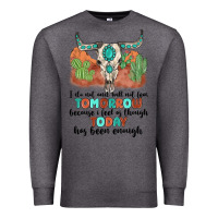 Charcoal Heather i do not and will not fear tomorrow Premium Sweatshirt - MaliasSmallBusiness