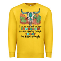 Lemon i do not and will not fear tomorrow Premium Sweatshirt - MaliasSmallBusiness
