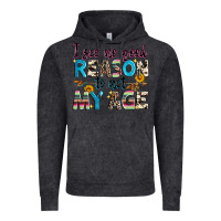 Vintage Black i see no good reason to act my age Vintage Hoodie - Zillion Design Studio
