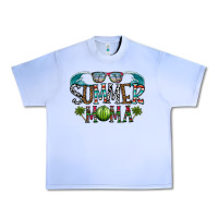 Grape Ice summer mama Urban Heavy Tee - CowhideDigitalArt