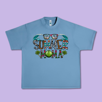 Summer Mama Urban Heavy Tee Designed By Cowhidedigitalart