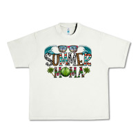 Pistachio summer mama Urban Heavy Tee - CowhideDigitalArt