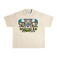 Sandshell summer mama Urban Heavy Tee - CowhideDigitalArt