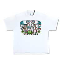 White summer mama Urban Heavy Tee - CowhideDigitalArt