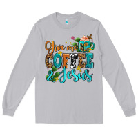 Moon Dust gıve me coffee and jesus Long Sleeve Tee - AdoDesignShop