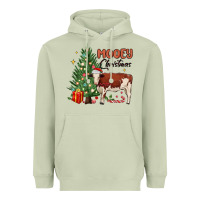 Matcha mooey christmas Heavyweight Hoodie - MaliasSmallBusiness