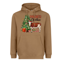 Toasted Coconut mooey christmas Heavyweight Hoodie - MaliasSmallBusiness
