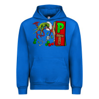 Cobalt Christmas Character Nurse Urban Hoodie - NancyCooperArtShop