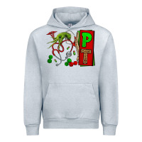 Heather Grey Christmas Character Nurse Urban Hoodie - NancyCooperArtShop
