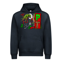 Navy Christmas Character Nurse Urban Hoodie - NancyCooperArtShop