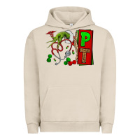 Pigment French Oak Christmas Character Nurse Urban Hoodie - NancyCooperArtShop