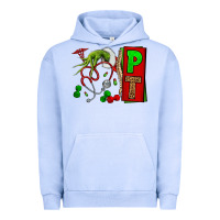 Pigment Grape Ice Christmas Character Nurse Urban Hoodie - NancyCooperArtShop