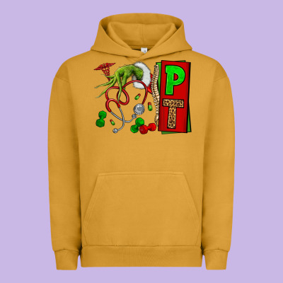 Christmas Character Nurse Urban Hoodie Designed By Nancycooperartshop