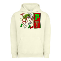 Pigment Pistachio Christmas Character Nurse Urban Hoodie - NancyCooperArtShop