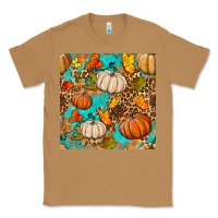 Toasted Coconut fall pumpkin seamless pattern Classic Tee - BundleAndBundleShop