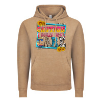 Vintage Coffee caution i really don't care Vintage Hoodie - Zillion Design Studio