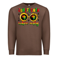 Chestnut juneteenth vibes only Premium Sweatshirt - MaliasSmallBusiness