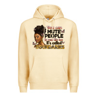 Pina Colada you can mute people in real life too it's called b Premium Hoodie - Artiststas