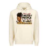 Tofu you can mute people in real life too it's called b Premium Hoodie - Artiststas