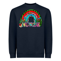 Navy nurse Heavyweight Sweatshirt - SublimationCraftShop