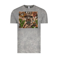 Cloud Rock western rodeo Vintage Tee - AdoDesignShop