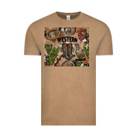 Vintage Coffee western rodeo Vintage Tee - AdoDesignShop