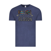 Vintage Denim Racing Is My Favorite Season Vintage Tee - CowhideDigitalArt