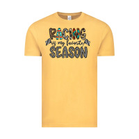 Vintage Mustard Racing Is My Favorite Season Vintage Tee - CowhideDigitalArt