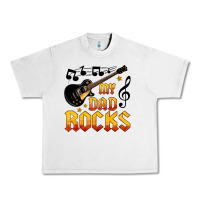 Lunar Rock my dad rocks Urban Heavy Tee - HRA Design Shop