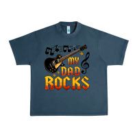 Midnight Navy my dad rocks Urban Heavy Tee - HRA Design Shop