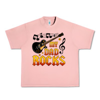 Salmon my dad rocks Urban Heavy Tee - HRA Design Shop