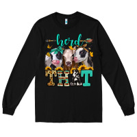 Black herd that heifers Long Sleeve Tee - Jasminsmagicworld