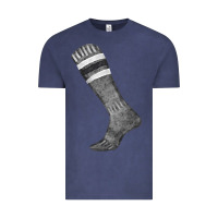 Vintage Denim black sock fa element Vintage Tee - FaDigitalArtStudio