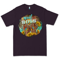 Plum nail boss Premium Tee - BarkalooDesign