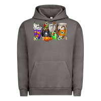 Pigment Tornado Halloween Coffee Cups Urban Hoodie - texasbilliewilder