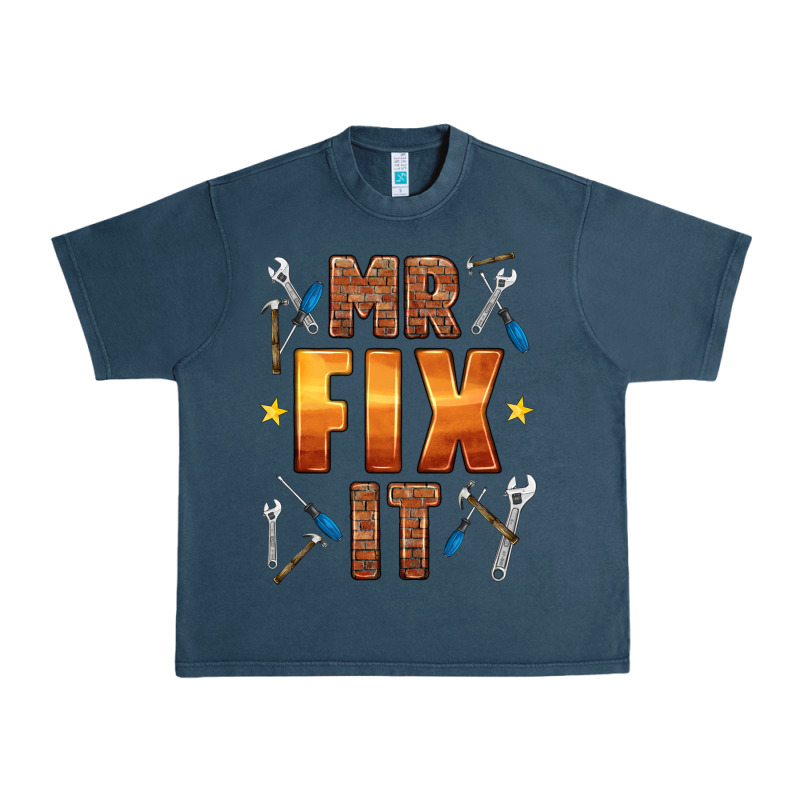 Mr Fix It Urban Heavy Tee by HRA Design Shop | Teevron