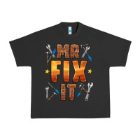 Pigment Black mr fix it Urban Heavy Tee - HRA Design Shop