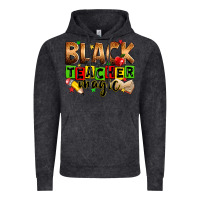 Vintage Black black teacher magic Vintage Hoodie - Zillion Design Studio