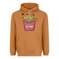 Meerkat fries before guys Heavyweight Hoodie - MaliasSmallBusiness