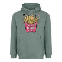 Sage fries before guys Heavyweight Hoodie - MaliasSmallBusiness