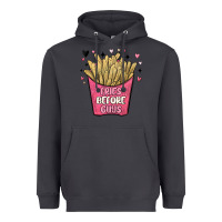 Smoke fries before guys Heavyweight Hoodie - MaliasSmallBusiness