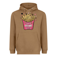 Toasted Coconut fries before guys Heavyweight Hoodie - MaliasSmallBusiness