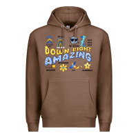 Chestnut down right amazing Premium Hoodie - Artiststas