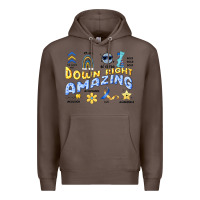 Coffee down right amazing Premium Hoodie - Artiststas