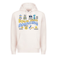 Pale Pink down right amazing Premium Hoodie - Artiststas
