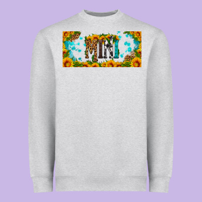 Mini Sunflower Libbey Cup Heavyweight Sweatshirt Designed By Hra Design Shop