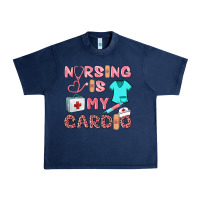 Navy nursing is my cardio Urban Heavy Tee - BarkalooDesign